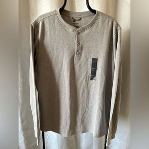 All in Motion Men's Waffle Henley Shirt